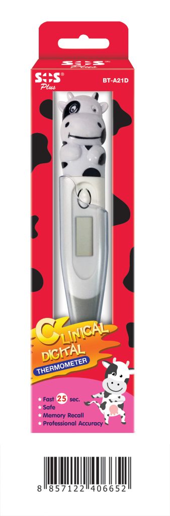 Barcode Cow thermometer box