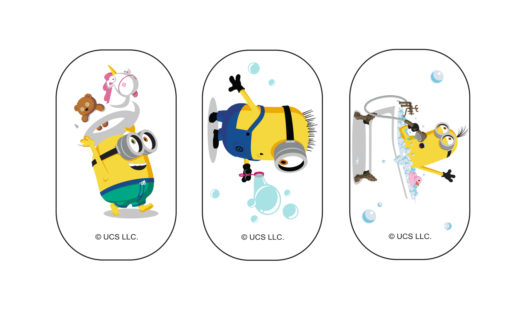 3D Plaster MINIONS MST01